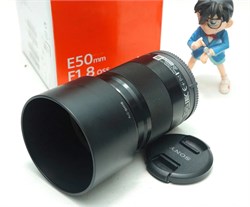 Объектив Sony E 50mm F1.8 OSS Silver крепление байонет Sony E 1526796043