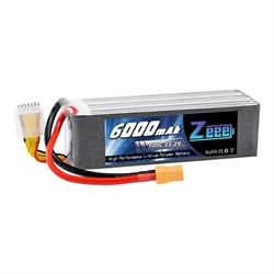 Аккумулятор LiPo Zeee Power 6S (22.2V) 100C 6000mAh 1402962588