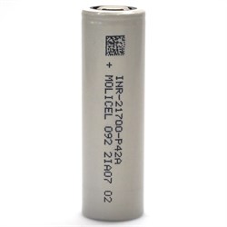 Аккумулятор MOLICEL INR21700 P42A 4000mAh 45A 1890375979