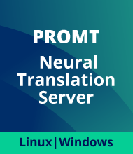 PROMT Neural Translation Server (модуль установки специализированных моделей, рег.номер ПО 11584 Комплектация: Intranet Edition, одна специализированная модель на выбор, Windows, 12 месяцев) 1044562773
