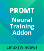 PROMT Neural Training Addon, Модуль установки дополнительных языков (комплектация: одна языковая модель на выбор, Linux, 12 месяцев), рег. номер ПО 11591 659864120