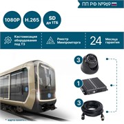 Комплект на 3 камеры NSCAR BUS301 FullHD_SD (по 969) 47948188