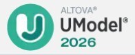 Altova® UModel® 2026 Basic Edition (лицензия), Concurrent Users (1 пользователь) 615279016
