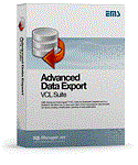 EMS Advanced Data Export VCL Suite (лицензия), Лицензия + техподдержка на 1 год 1279852470