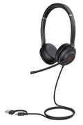 Гарнитура Yealink UH37 Dual UC USB-C/A, цвет черный 1076750546