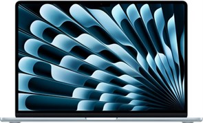 Ноутбук Apple MacBook Air A3241 M4 10 core 16Gb SSD256Gb/10 core GPU 15.3&amp;quot; Liquid Retina (2880x1864) macOS lt.blue WiFi BT Cam (MC7A4HN/A) 984915806
