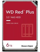Жесткий диск Western Digital Red Plus 3.5 6TB 5.4K SATA3 1393110531