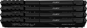 Оперативная память Kingston FURY Beast Black KF432C16BB1K4/64 447737369