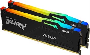 Оперативная память Kingston FURY Beast Black KF556C36BBEAK2-32 39691352