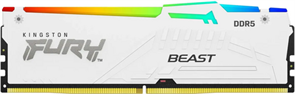 Оперативная память Kingston FURY Beast White RGB XMP 16GB 5600MT/s DDR5 CL40, KF556C40BWA-16, RTL 990418768