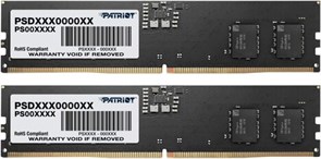 Оперативная память Patriot Desktop DDR5 4800МГц 2x16GB, PSD532G4800K 550186332