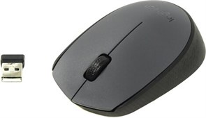 Мышь Logitech M170 910-004642, цвет темно-серый 497816107