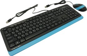 Клавиатура+мышь A4tech Fstyler F1010 F1010 BLUE, цвет черный 783741717