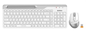 Клавиатура+мышь A4tech Клавиатура + мышь Fstyler FB2535C FB2535C ICY WHITE, цвет белый 2106274718