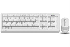 Клавиатура+мышь A4tech Клавиатура + мышь Fstyler FG1010 FG1010 WHITE, цвет белый 1552863320