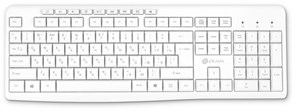Клавиатура Oklick USB K225W 1875235, цвет белый 166114589