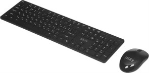 Keyboard and Mouse MSI K200 Combo, Wireless, Black 2001275930