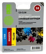 Картридж голубой, пурпурный, желтый Cactus CS-CL38 2069895989