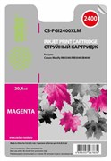 Картридж пурпурный Cactus CS-PGI2400XLM 1600079830