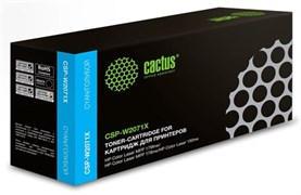 Картридж голубой Cactus 117X, CSP-W2071X 1501815000