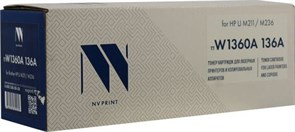 Тонер-картридж черный NVPrint для HP, NV-W1360A 868301959