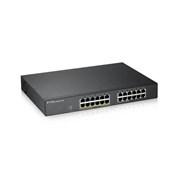 Smart L2 коммутатор PoE+ Zyxel GS1900-24EP, rack 19&amp;quot;, 24xGE (12xPoE+), бюджет PoE 130 Вт 1003972528