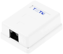 Сопутствующее оборудование TWT Розетка RJ-45 TWT-SM1-45-WH 619640781