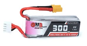 Аккумулятор GNB 300мАч 3S 80C LiHV (XT30) 1153714387