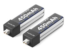 Аккумуляторы BETAFPV 450мАч 2S 30C LiHV (BT3.0) (2 шт.) 1948871736