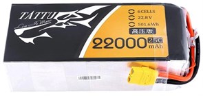 Аккумулятор Tattu 22000мАч 6S 25C 22,8В LiPo HV (высокого напряжения) 264996983