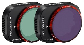 Набор из 2 диффузионных нейтральных VND + Mist фильтров (ND4-32 + ND64-512) DJI Mini 4 Pro (Freewell) 1486489455