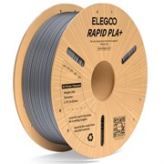 PLA Plus Rapid пластик Elegoo Silver Серебро 1,75 мм (1 кг) 1356223427