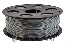PETG пластик Bestfilament Серебристый металлик 1,75 мм (1 кг) 596349739