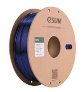 PETG пластик ESUN Translucent Blue Полупрозрачный синий 1,75 мм (1кг) 1336662488