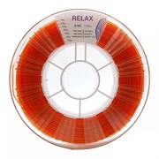 RELAX пластик REC прозрачный-янтарный (PETG) 1,75 мм (750 гр) 1418555648