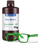 Фотополимер Anycubic Bio Resine Translucent Green - Зеленый прозрачный (1кг) 606871126