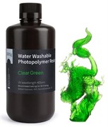 Фотополимер Elegoo Water Washable Resin Clear Green Зеленый (1кг) 1833380420