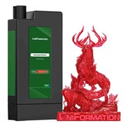 Фотополимерная смола Uniformation Standard Resin Clear Red (Прозрачный красный) (1200 гр) 1853951923
