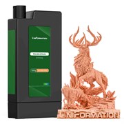 Фотополимерная смола Uniformation Standard Resin Red Wax (Красный воск) (1200 гр) 453982783