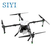 Сельскохозяйственный квадрокоптер SIYI E410P с резервуаром для воды, 4-осевой складной рамой, дистанционным управлением дальнего действия, профессиональным контроллером полета, аккумулятором большой емкости, двусторонним зарядным устройством для баланса 1949531351