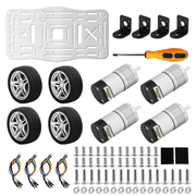 Шасси автомобиля-робота Yahboom Mini (1 слой) 963377381