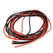 Кабель медный в силиконовой оплетке 14АWG 2Pin 5м 1443375973