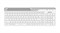 Клавиатура A4tech Fstyler FBK25 WHITE, цвет белый 215182801