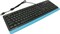Клавиатура A4tech Fstyler FK10 FK10 BLUE, цвет черный 356393042