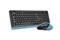 Клавиатура+мышь A4tech Fstyler FG1035 NAVY BLUE, цвет черный 637731163