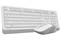 Клавиатура+мышь A4tech Клавиатура + мышь Fstyler FG1010 FG1010 WHITE, цвет белый 1552863320