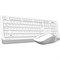 Клавиатура+мышь A4tech Клавиатура + мышь Fstyler FG1010S FG1010S WHITE, цвет белый 30875076