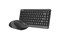 Клавиатура+мышь A4tech Клавиатура + мышь Fstyler FG1110 FG1110 GREY, цвет черный 1267919273