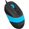 Мышь A4tech Fstyler FM10 BLUE, цвет черный 3419184