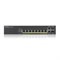 Zyxel Nebula Flex GS1920-8HPv2, 8xGE PoE+, 2xCombo (SFP/RJ-45), бесшумный (без вентилятора), бюджет PoE 130 Вт, автономное/облачное управление 470460752